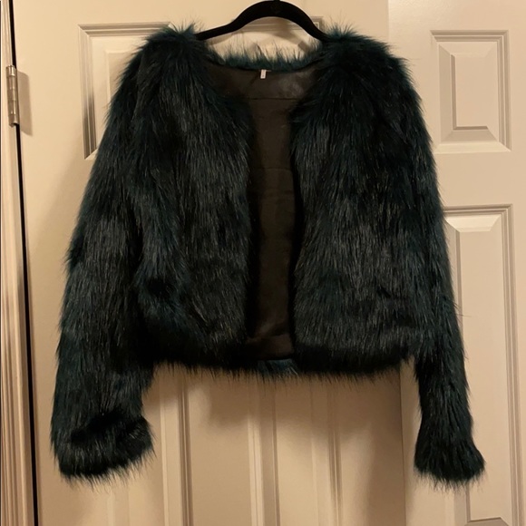 Free People Jackets & Blazers - Free people faux fur jacket